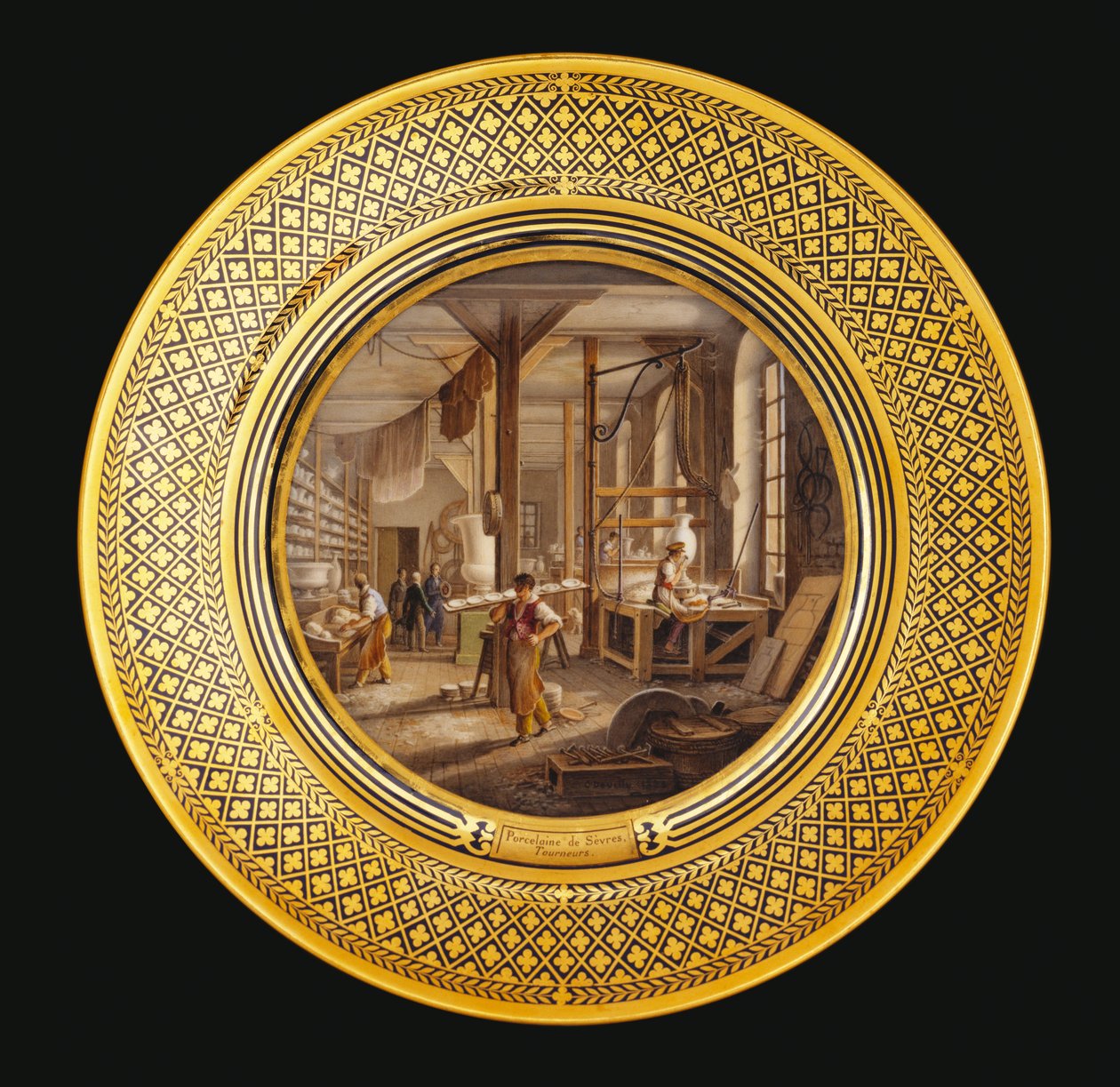 Sevr porseleni, c.1820-1835 (porselen) by Jean Charles Develly