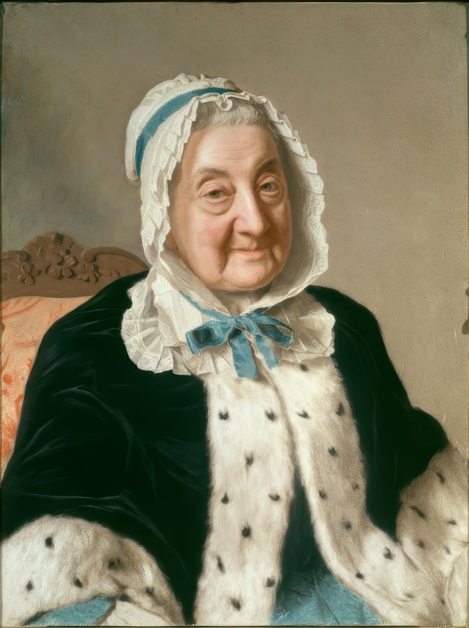 Marthe-Marie Tronchin by Jean-Etienne Liotard