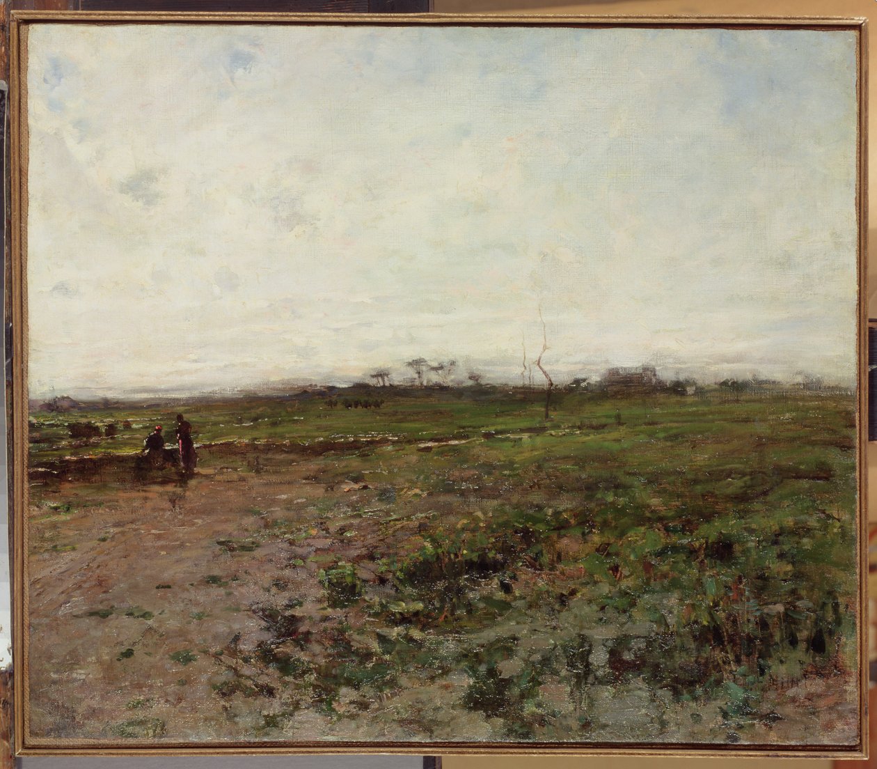 Bir Köylü Kadınla Manzara, 1870