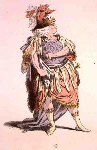Mösyö Sarazin, Theseus rolünde, Phedre