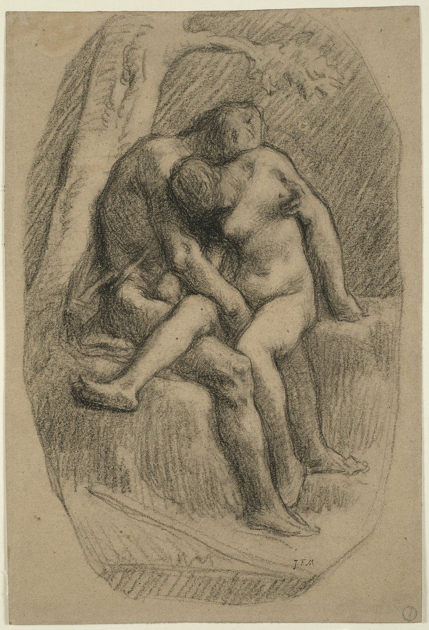 Aşıklar by Jean-Francois Millet