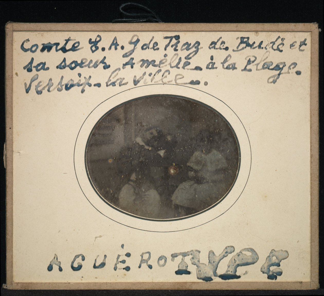 Kont Ernest Andre Gabriel de Traz de Budé ve kız kardeşi Amélie adlı iki çocuğun portresi by Jean Gabriel Eynard