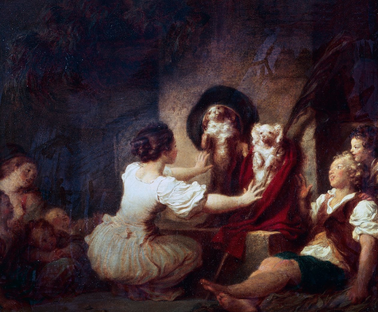 Eğitim her şeydir by Jean Honore Fragonard