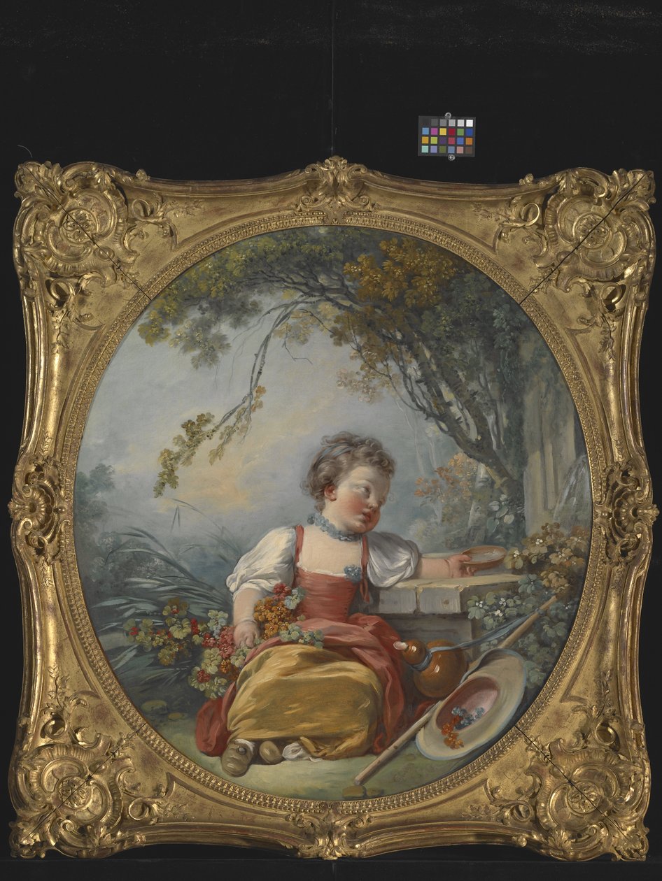 Küçük Hacı (tuval üzerine yağlıboya) by Jean Honore Fragonard