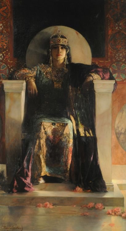 İmparatoriçe Theodora by Jean Joseph Benjamin Constant
