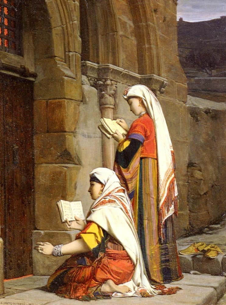 Chretiennes Au Tombeau De la Vierge, Kudüs