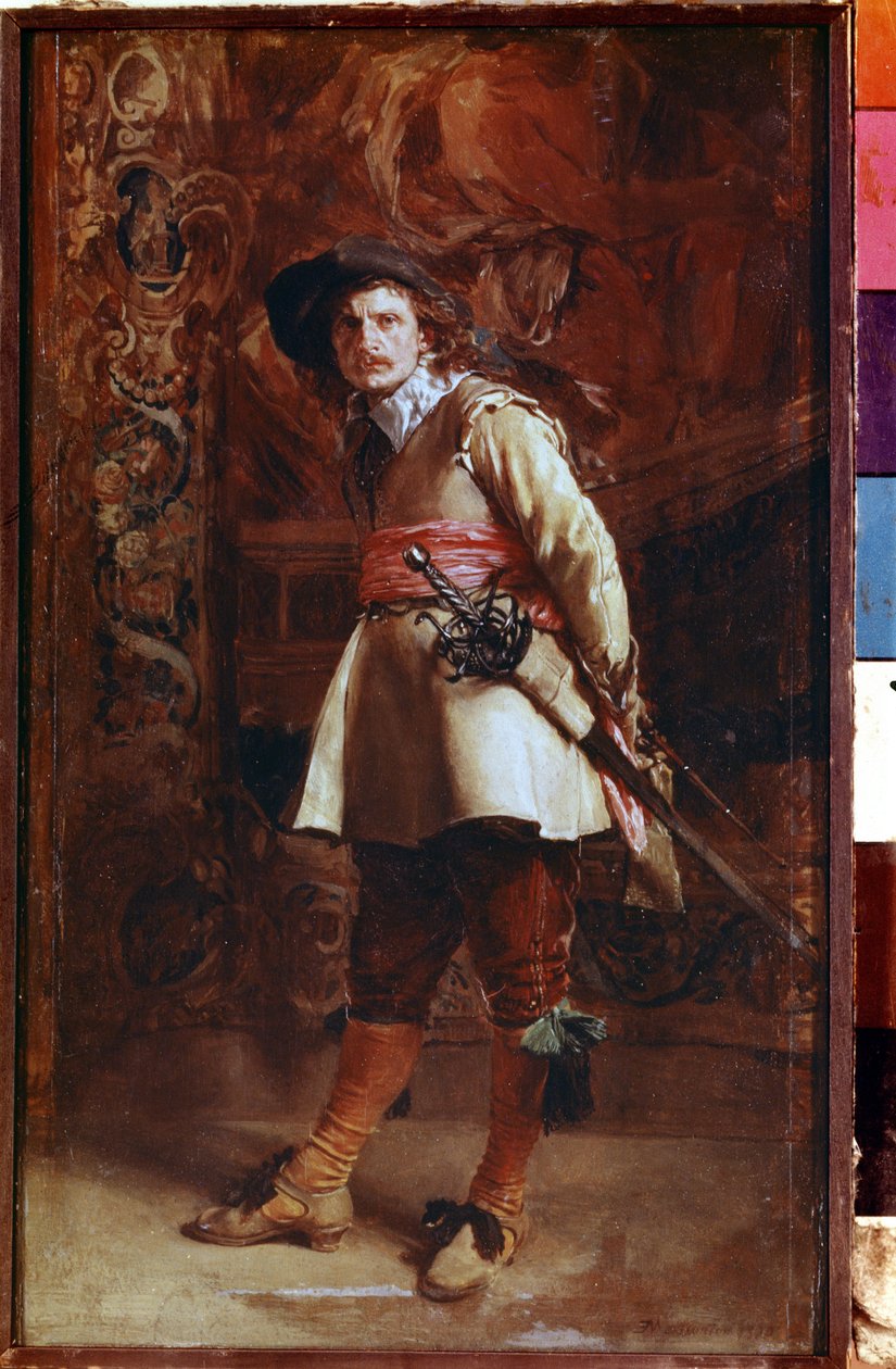 Silahşör (Bir Silahşör). Ernest Jean Louis Meissonier