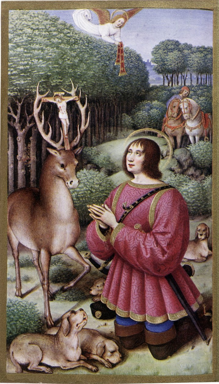 Saint Hubert - Jean Bourdichon
