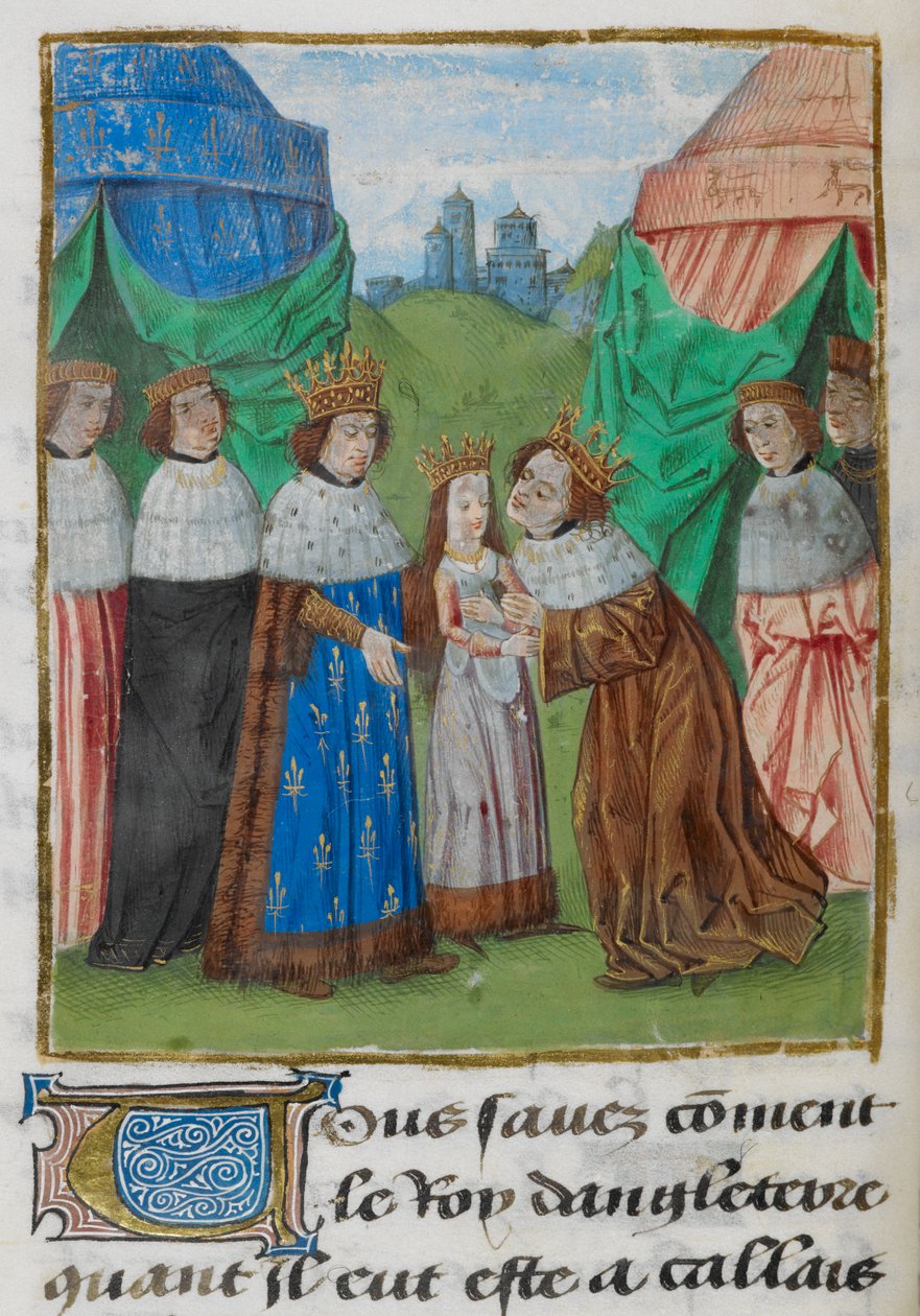 İngiltere Kralı II. Richard, gelini Isabella