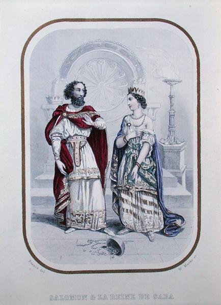 Kral Süleyman ve Saba Kraliçesi, Alphonse ve Adele Esquiros