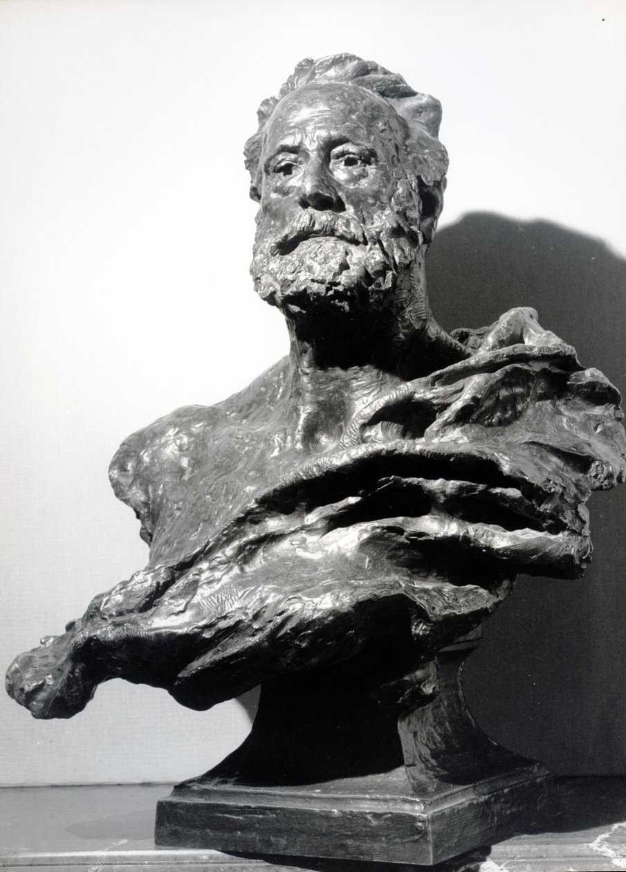 Victor Hugo, c. 1885 (bronz) by Jean Alexandre Joseph Falguiere