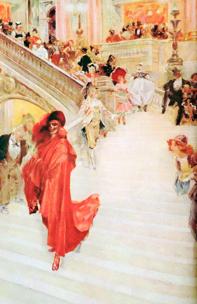 Operadaki Hayalet, Gaston Leroux by Jean Alexandre Michel Andre Castaigne