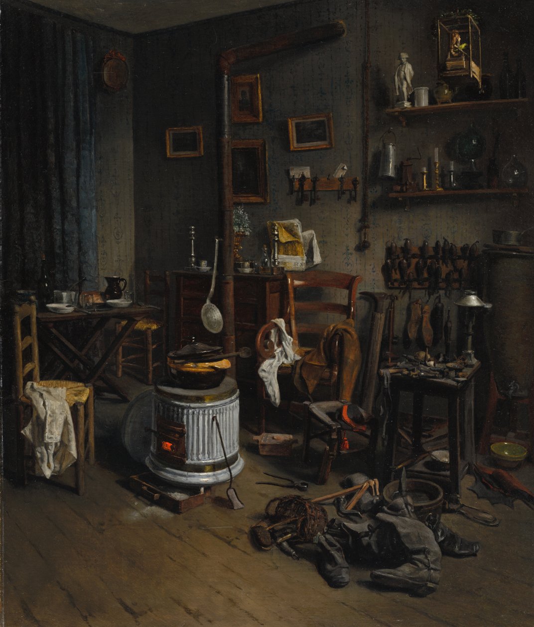 Cobbler's Quarters by Jean Alphonse Duplessy