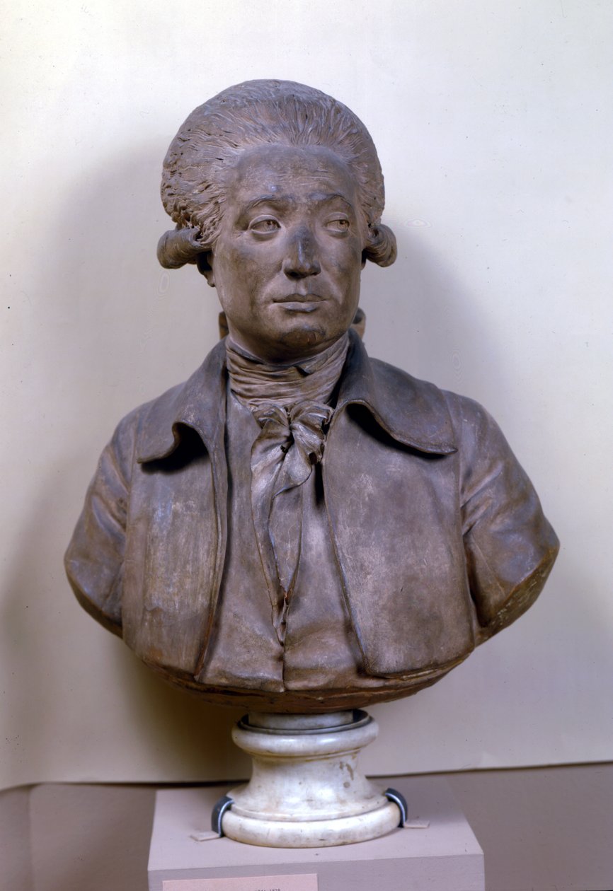 Marie Jean Antoine Nicolas de Caritat'ın Büstü (1743-94) Marquis de Condorcet, 1785 by Jean Antoine Houdon