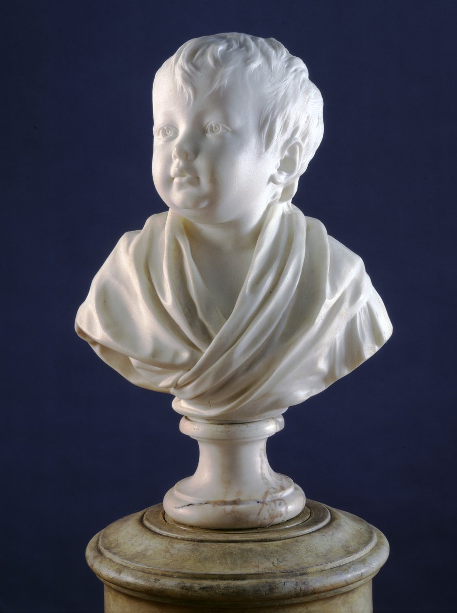 Claudine Houdon, c.1791 (mermer) by Jean Antoine Houdon