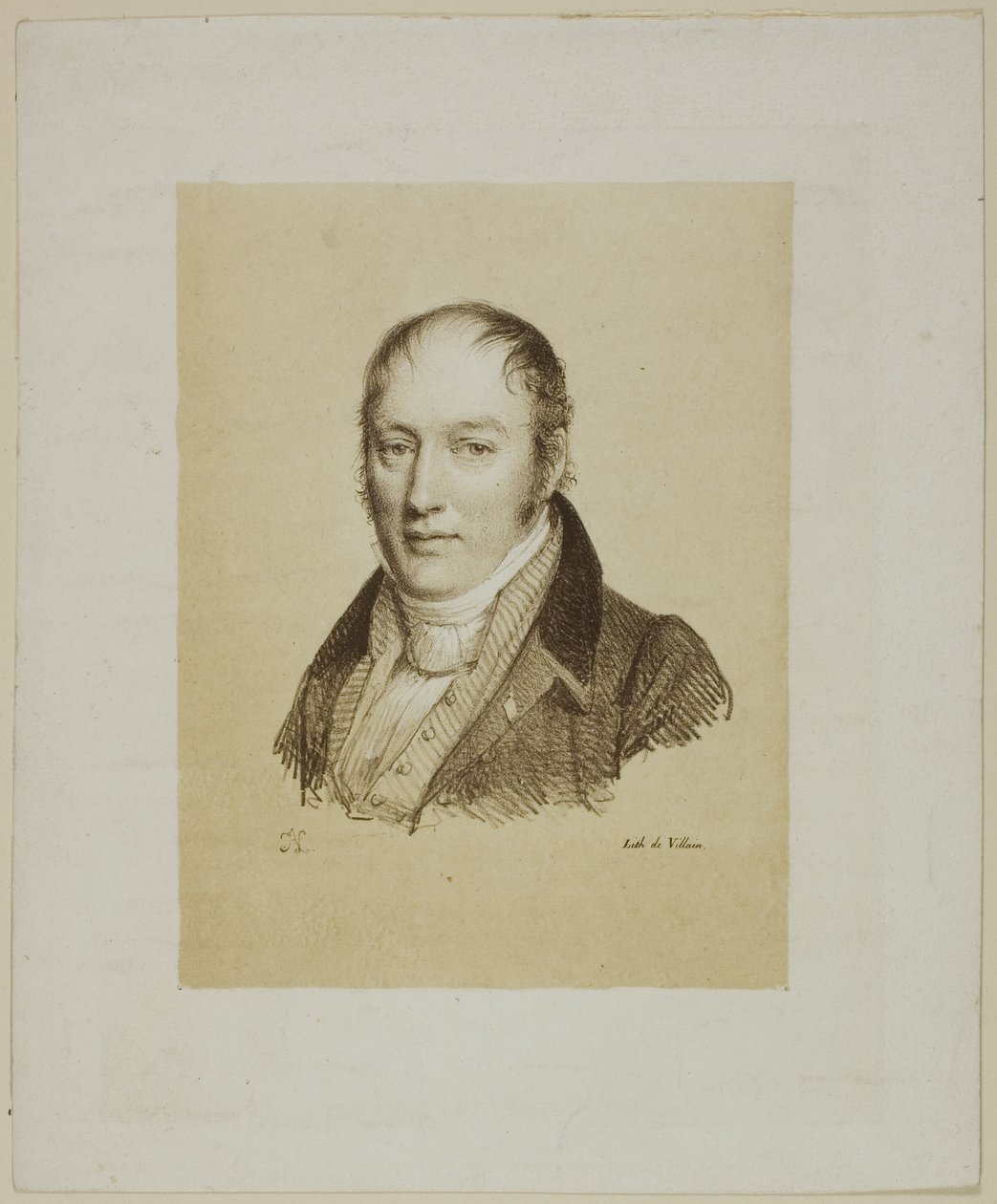 Bir Adamın Portresi by Jean Antoine Laurent