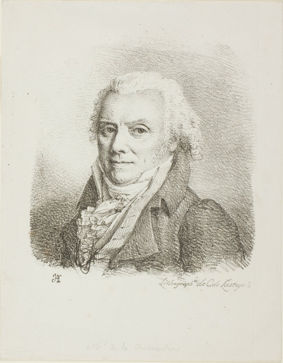 Koyu Kumaş Paltolu Otoportre by Jean Antoine Laurent
