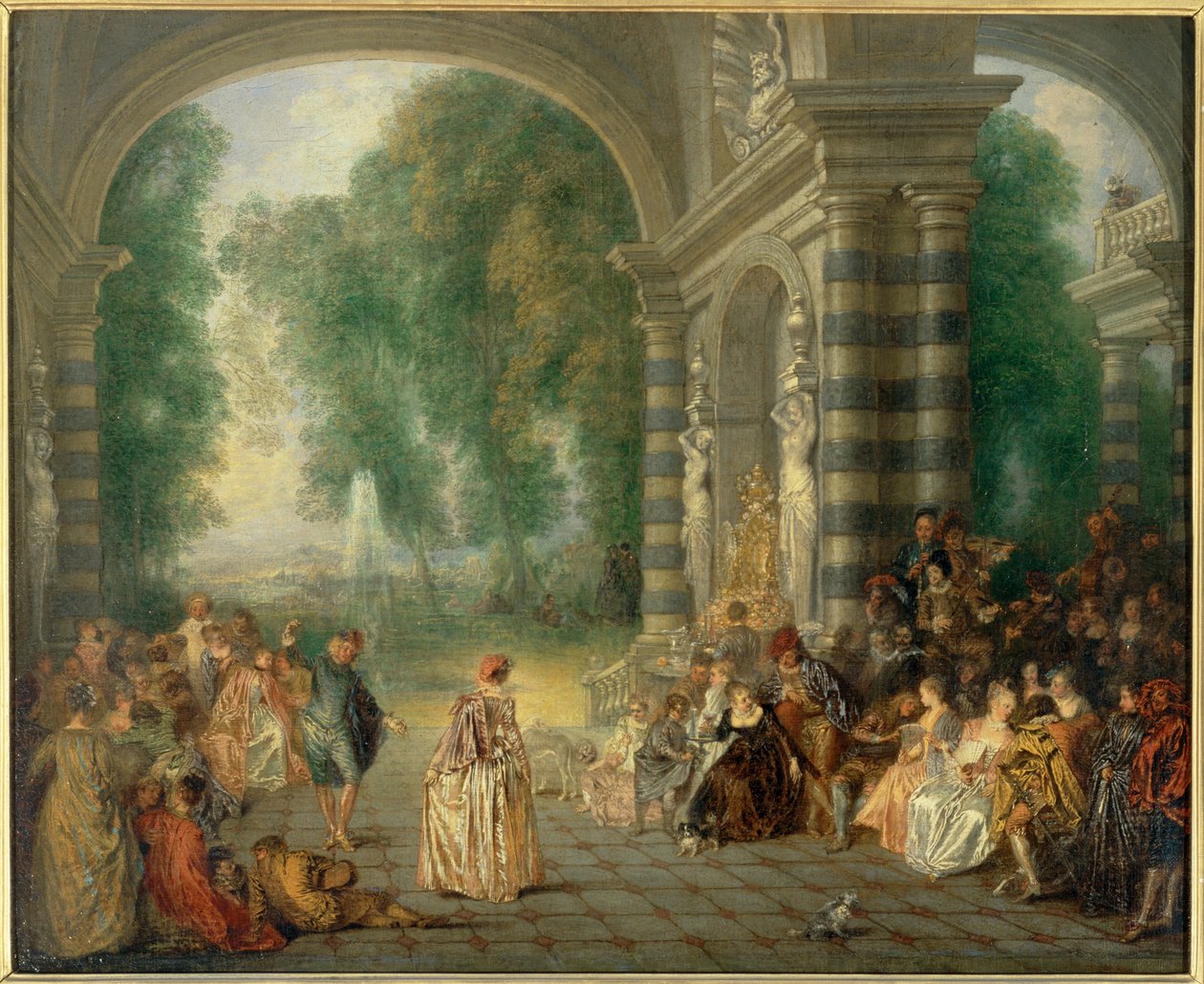  by Jean Antoine Watteau