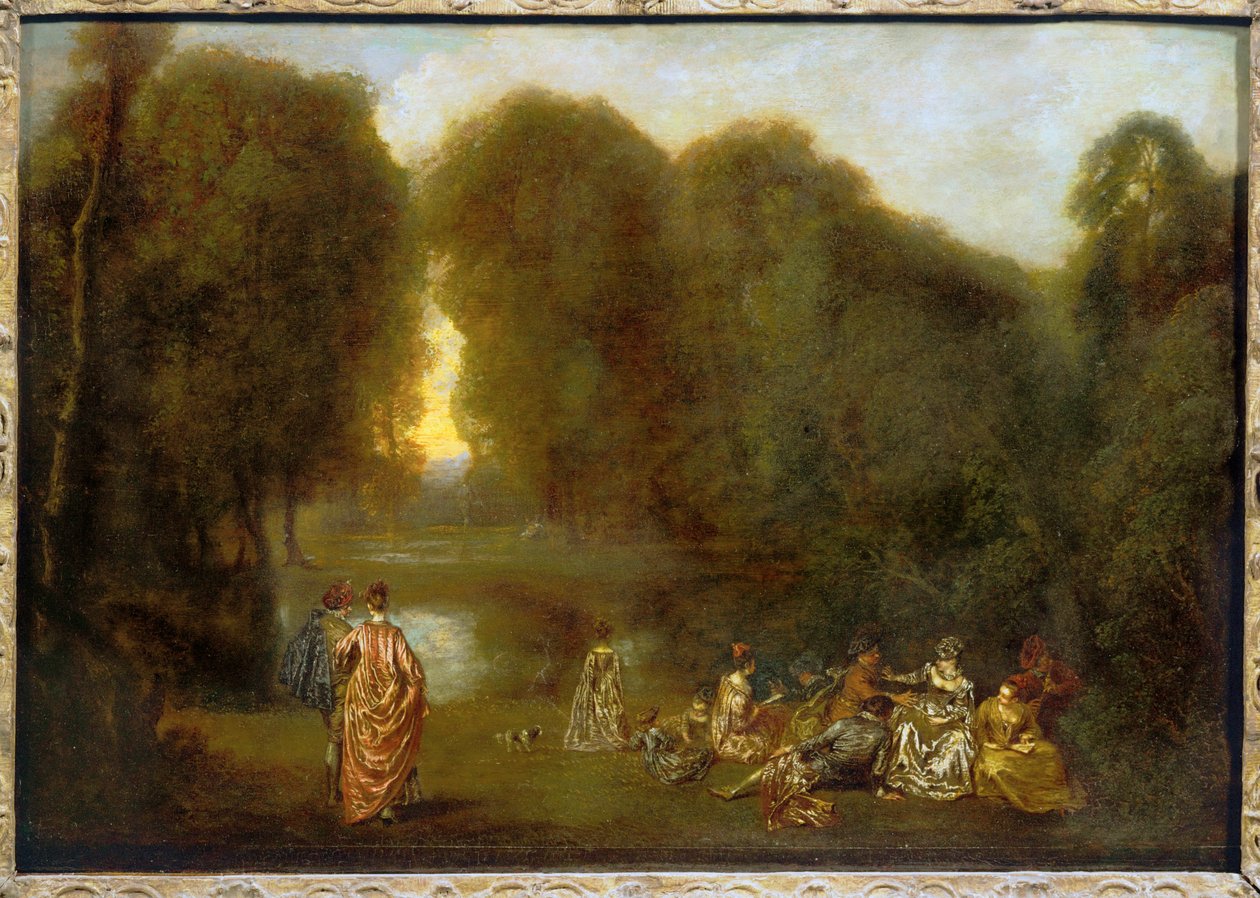  by Jean Antoine Watteau