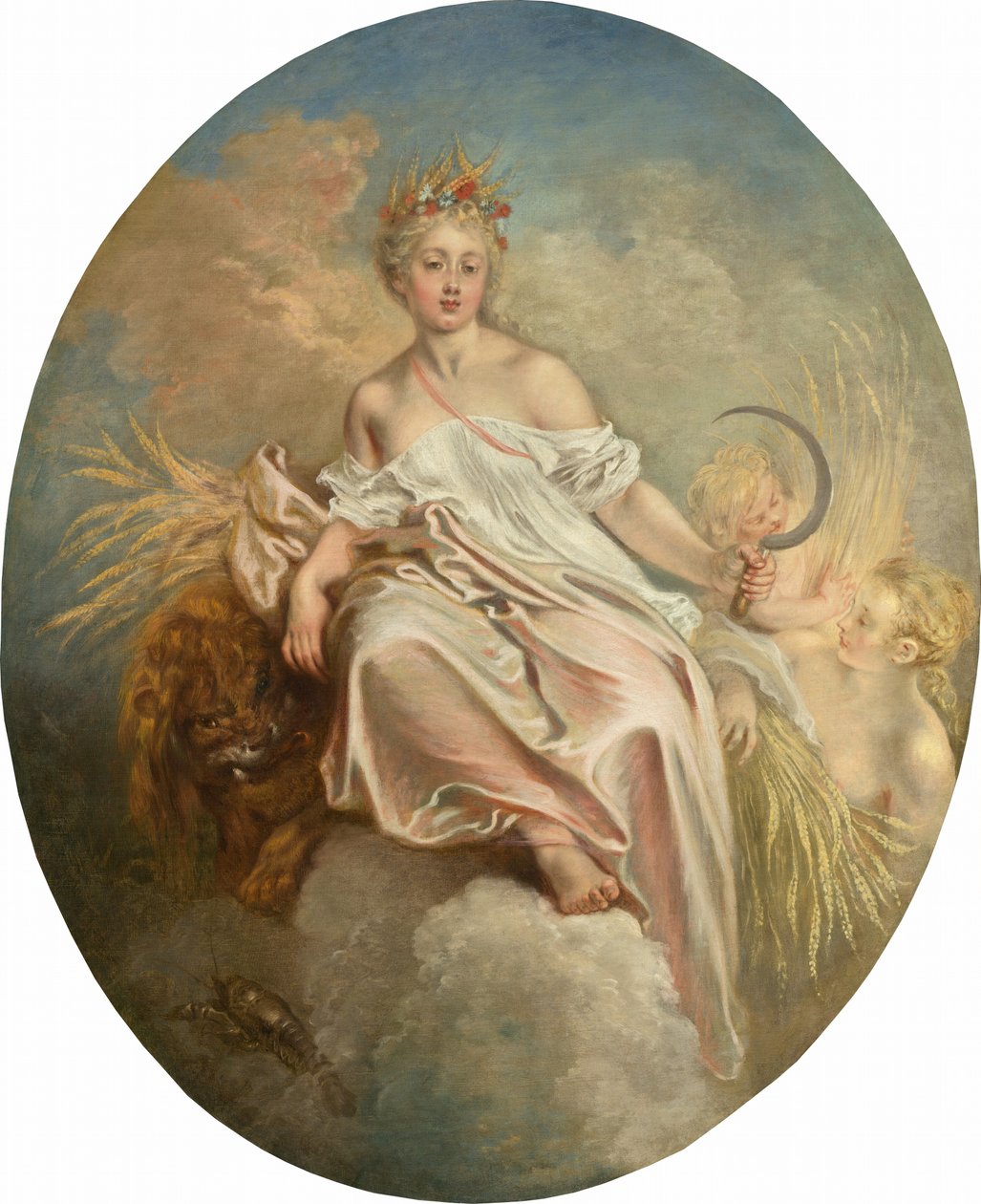 Ceres Yaz, c. 17171718. by Jean Antoine Watteau
