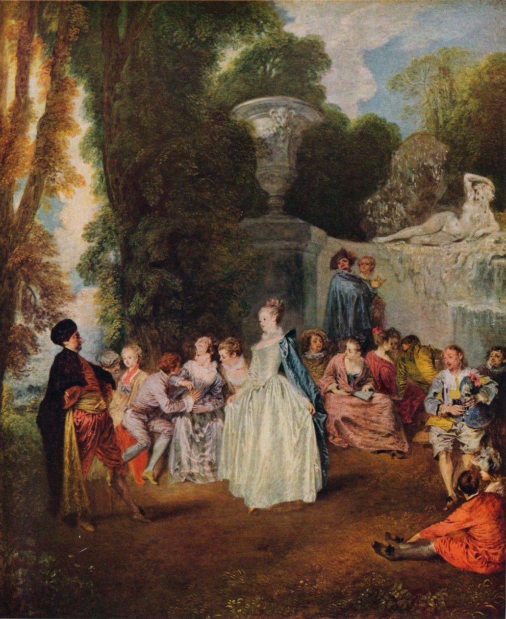 Fetes Venitiennes, 1718-1719 by Jean Antoine Watteau
