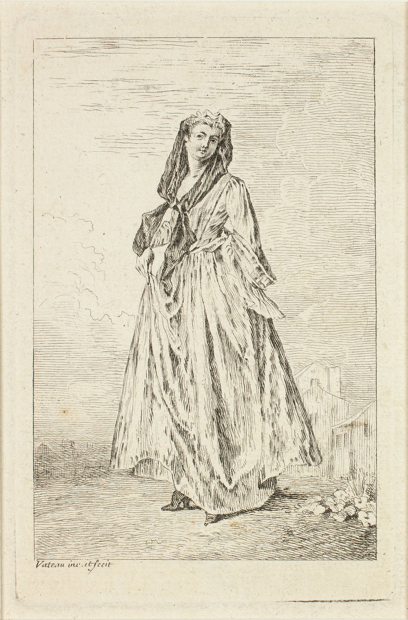 modların rakamları by Jean Antoine Watteau