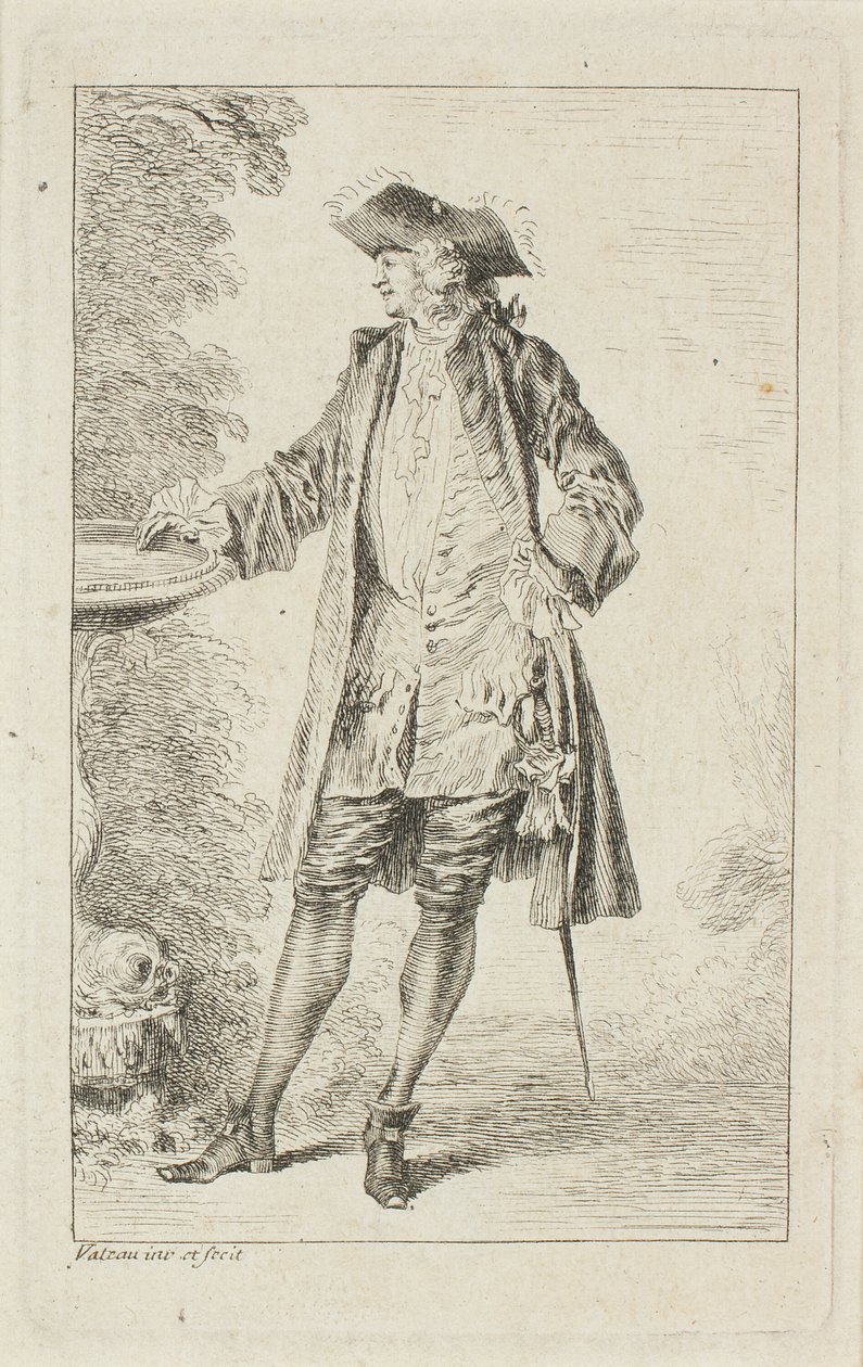 modların rakamları by Jean Antoine Watteau