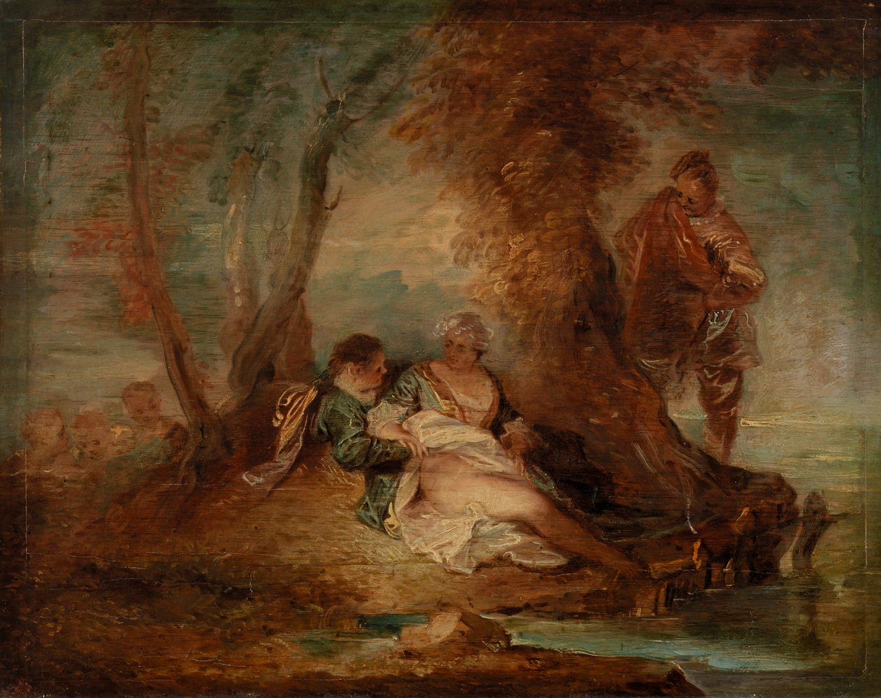  by Jean Antoine Watteau
