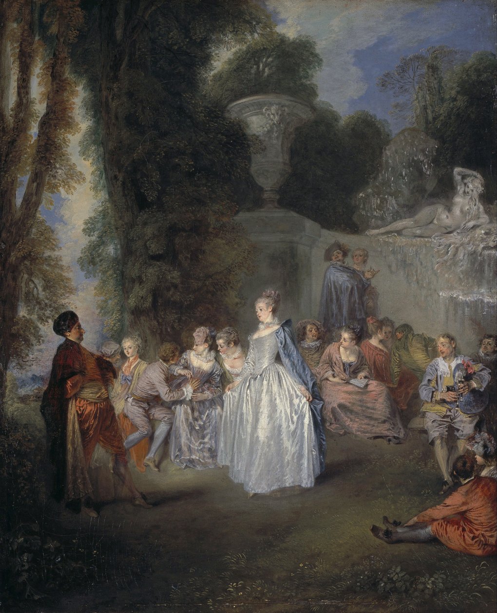  by Jean Antoine Watteau