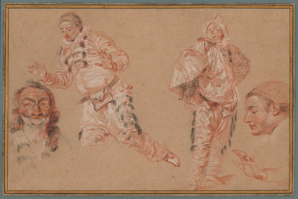  by Jean Antoine Watteau