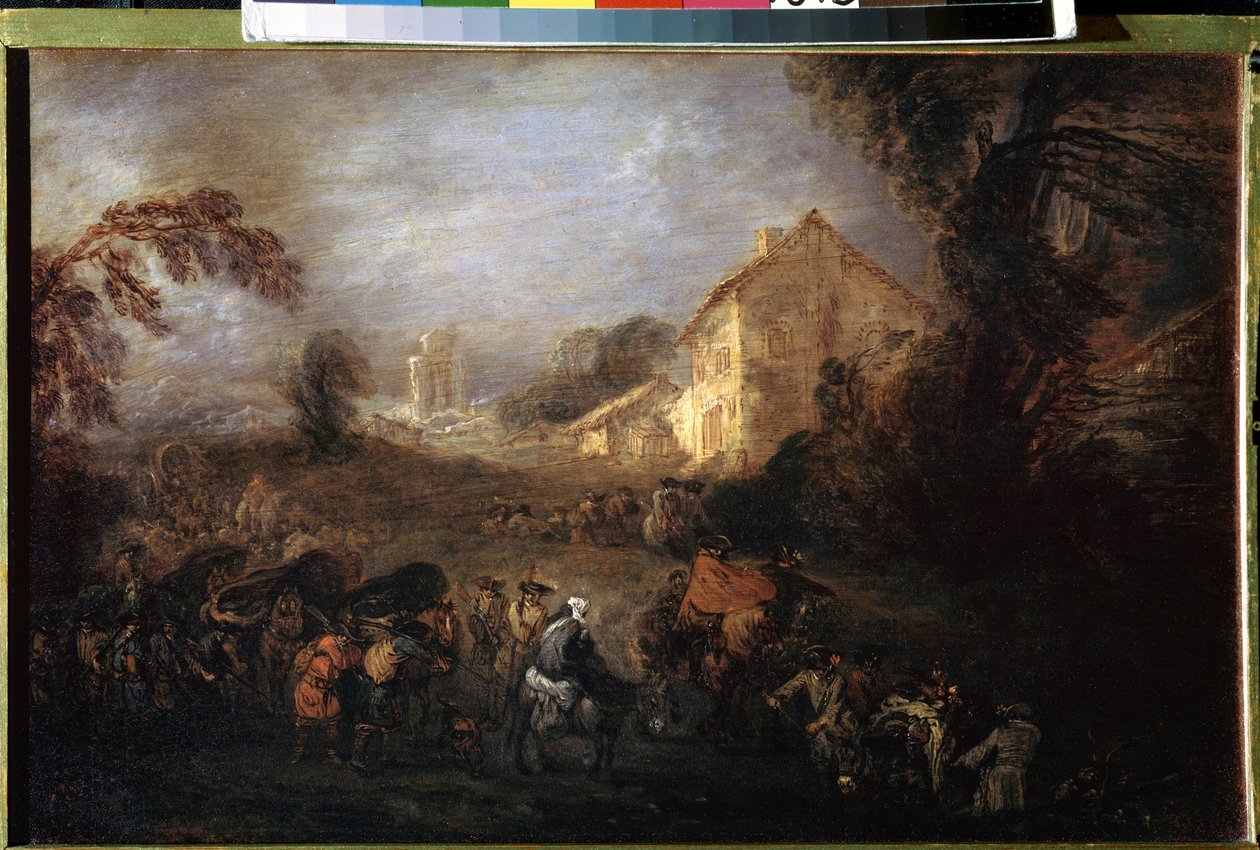 Savaşın Yükü. Jean Antoine Watteau