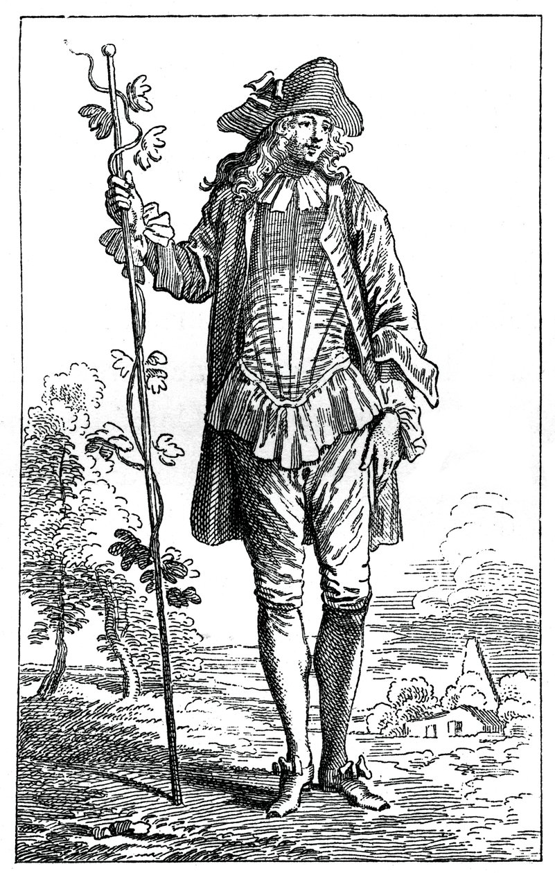 Köylü Kostümü, 1885 by Jean Antoine Watteau