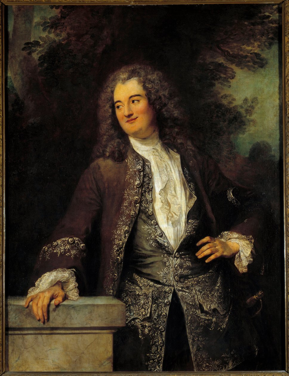 Bir Centilmen Tablosunun Portresi Jean Antoine Watteau (1684-1721) 1715 Güneş. 1,3x0,97 m by Jean Antoine Watteau