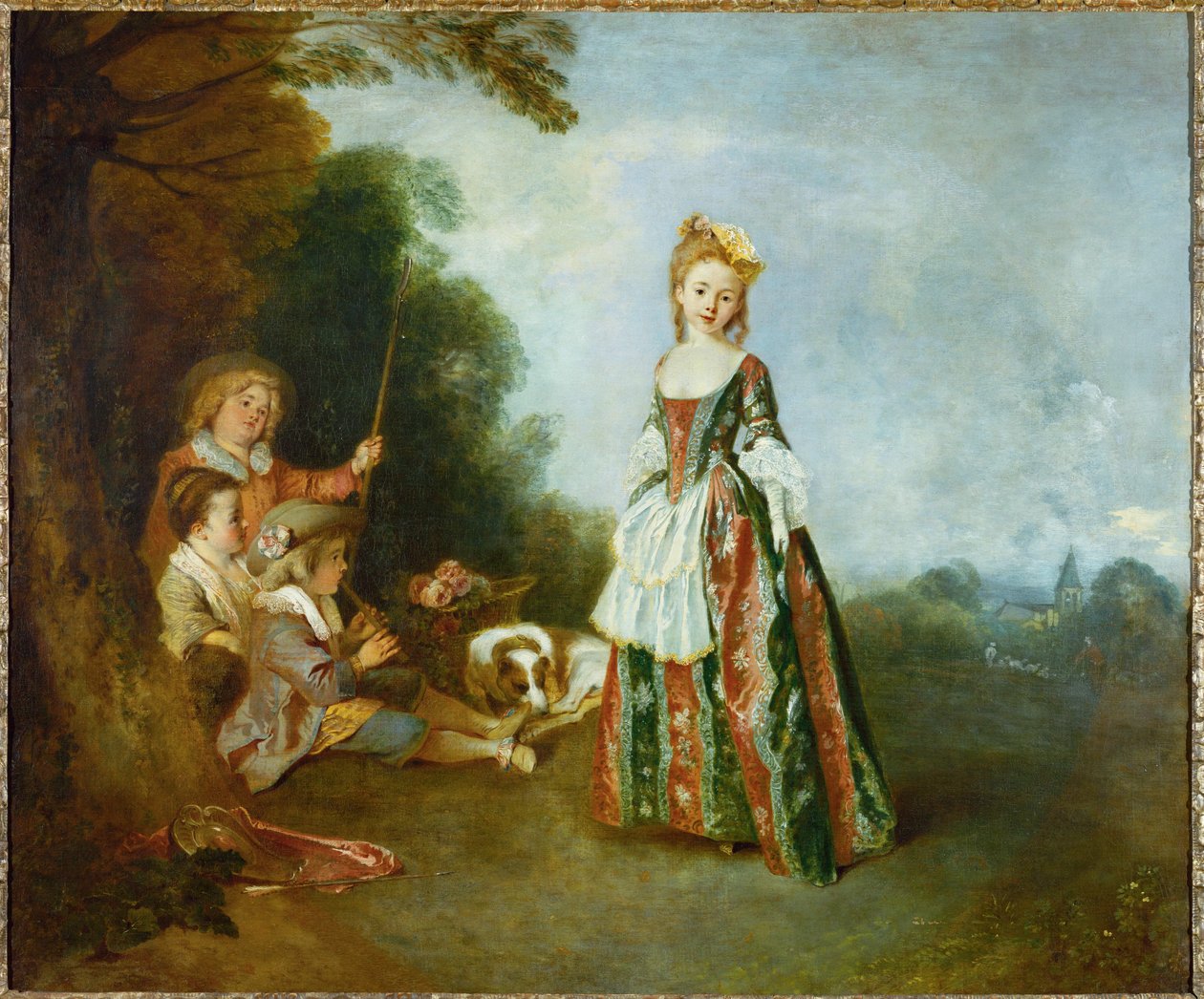  by Jean Antoine Watteau