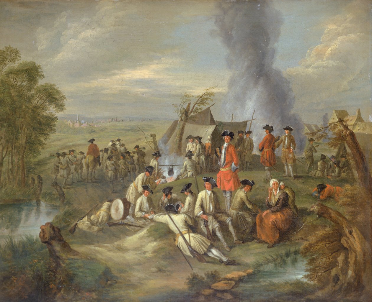 Bilinmeyen resim by Jean Antoine Watteau