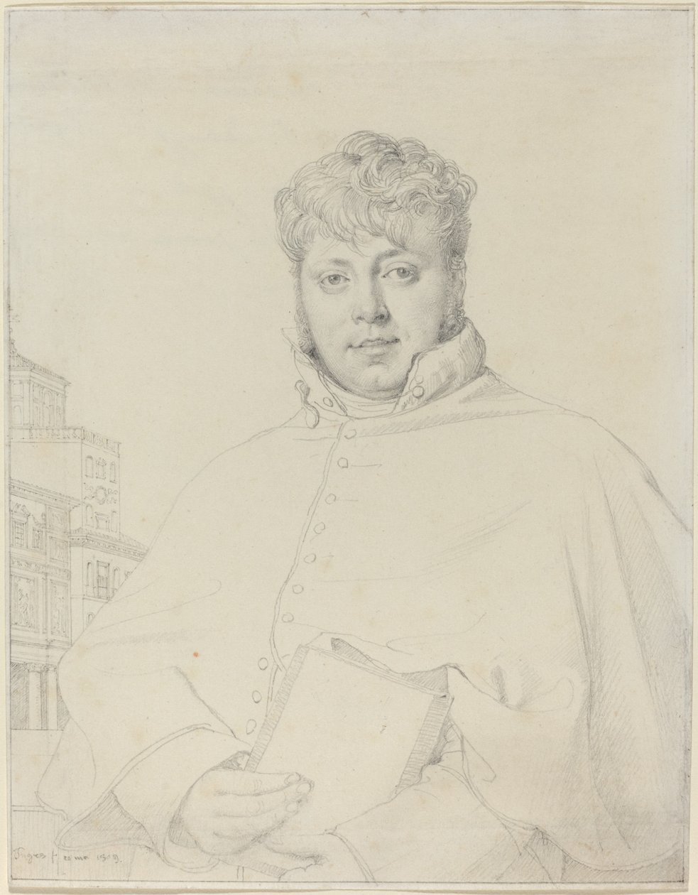 Auguste-Jean-Marie Guenepin by Jean Auguste Dominique Ingres