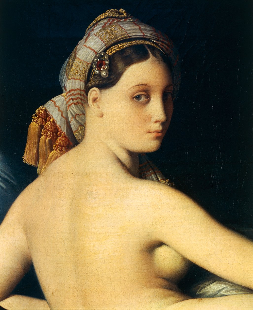 harika odalık by Jean Auguste Dominique Ingres