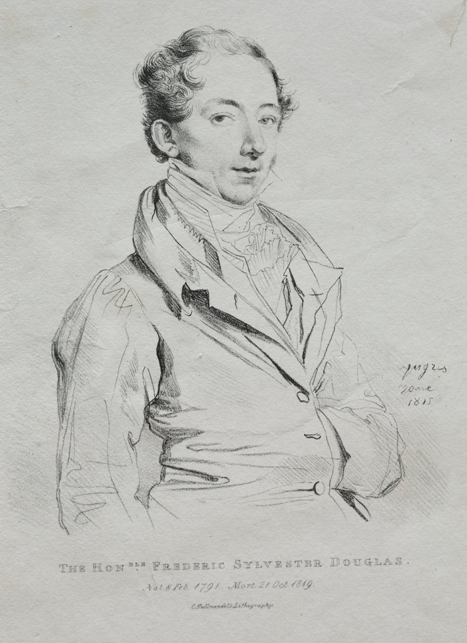 Sayın Frederic Sylvester Douglas by Jean Auguste Dominique Ingres