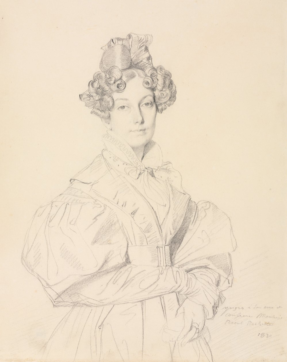 Bayan Désiré Raoul-Rochette by Jean Auguste Dominique Ingres