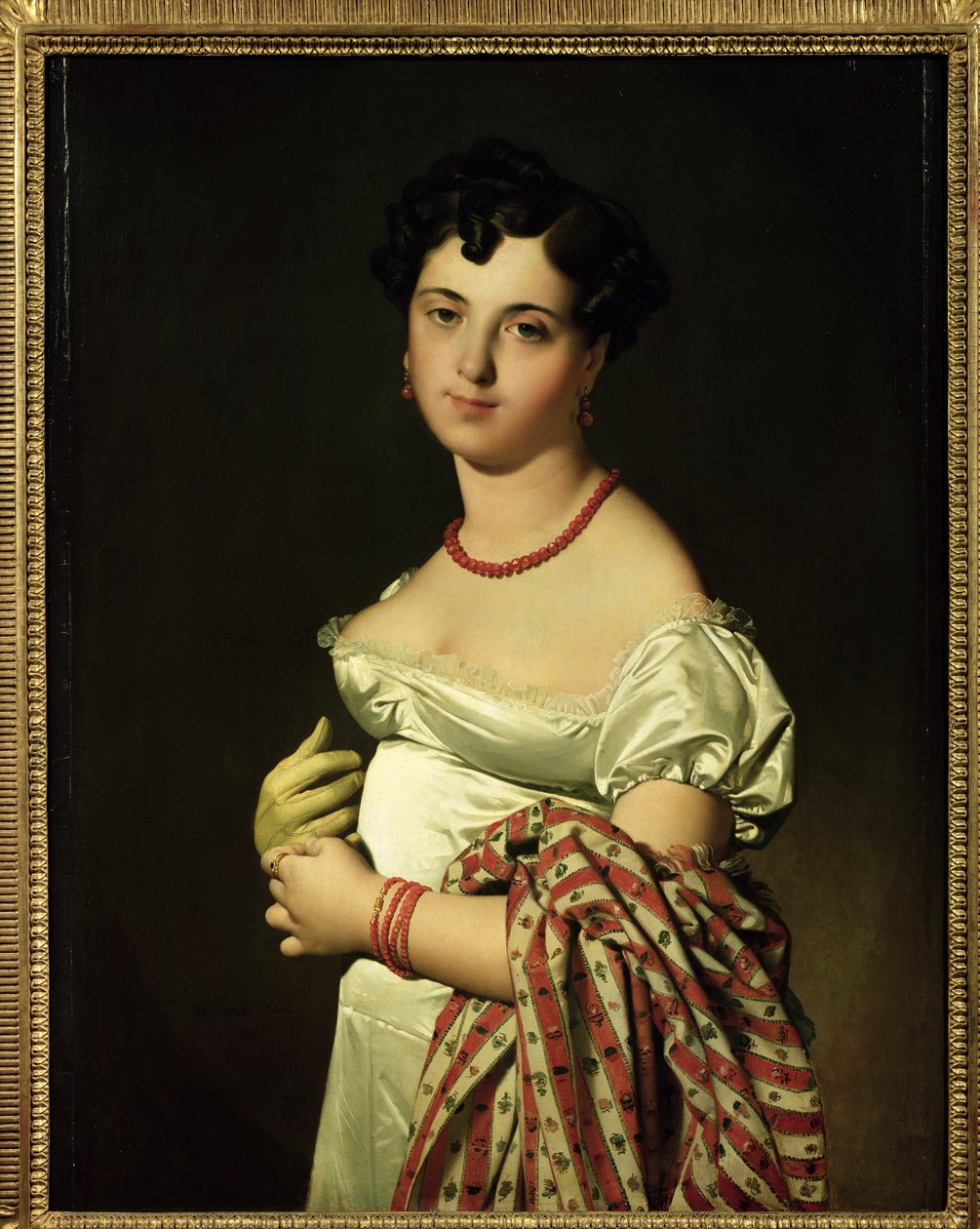 Madam Henri-Philippe-Joseph Panckouke (1787-1865) 1811 by Jean Auguste Dominique Ingres