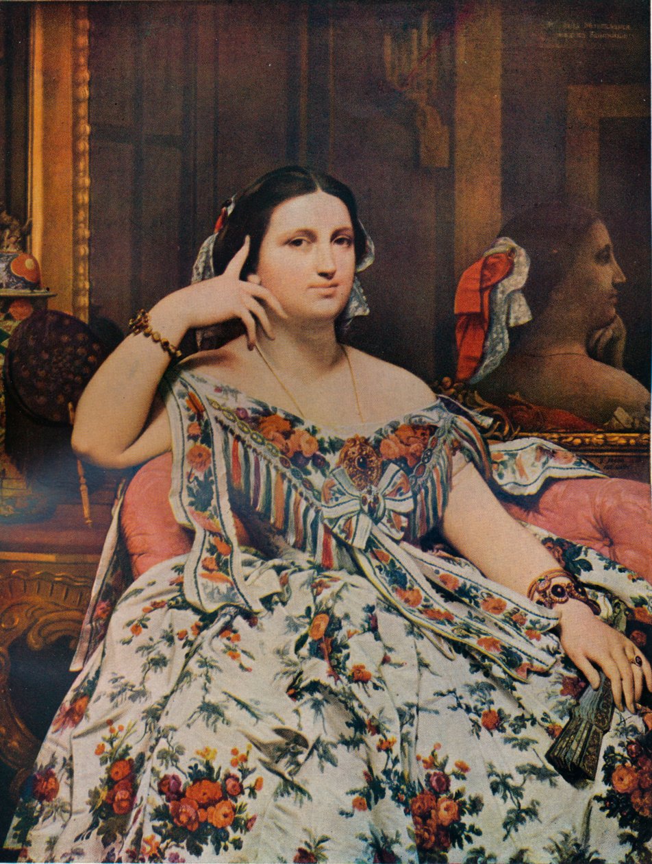 Madam Moitessier, 1856, 1936 by Jean Auguste Dominique Ingres