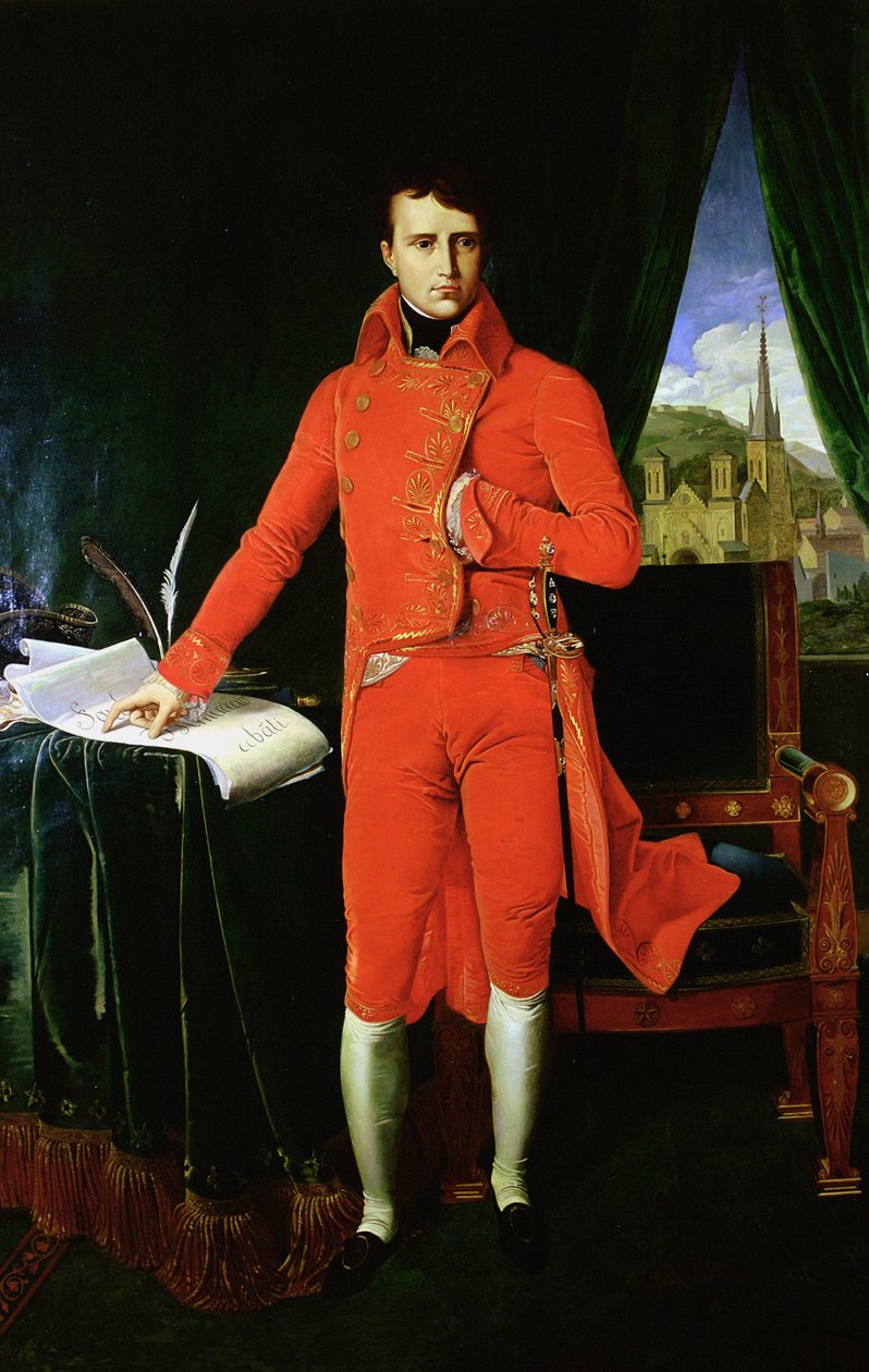 Napolyon Bonapart Birinci Konsolosu, 1803-1804 by Jean Auguste Dominique Ingres