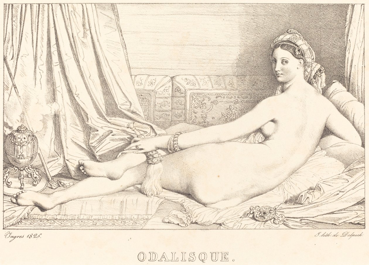 odalı by Jean Auguste Dominique Ingres