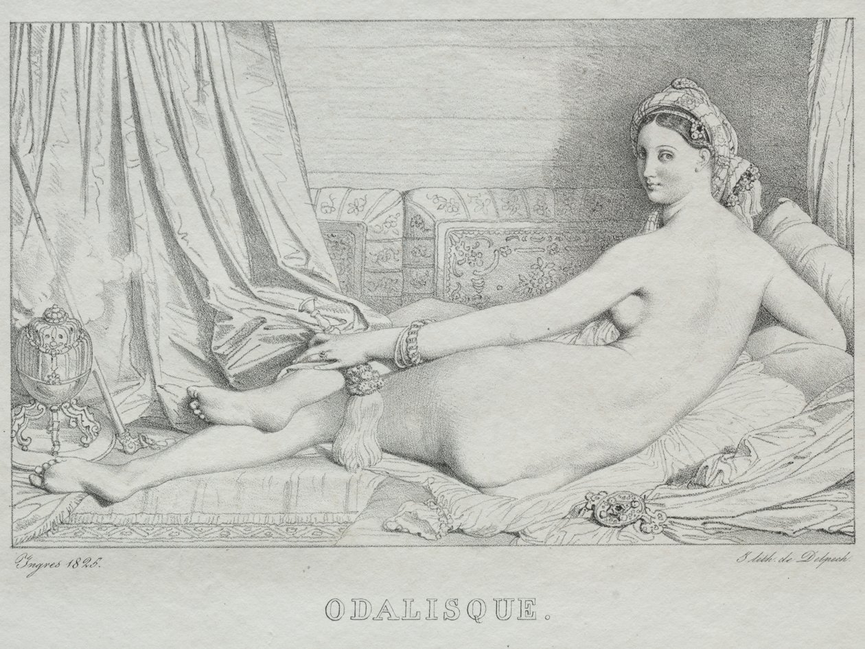 odalı by Jean Auguste Dominique Ingres