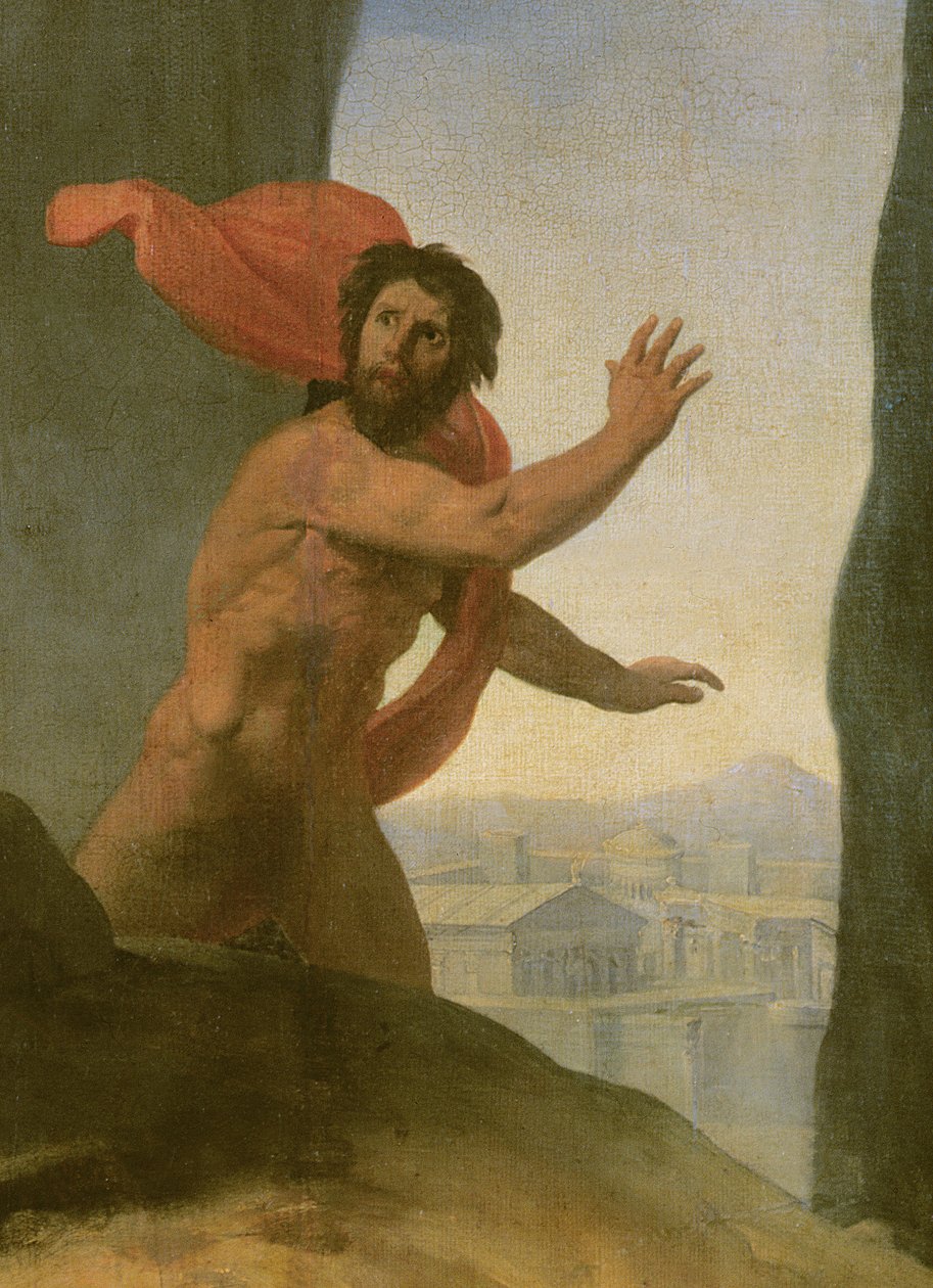 Oidipus ve Sfenks, 1808 by Jean Auguste Dominique Ingres