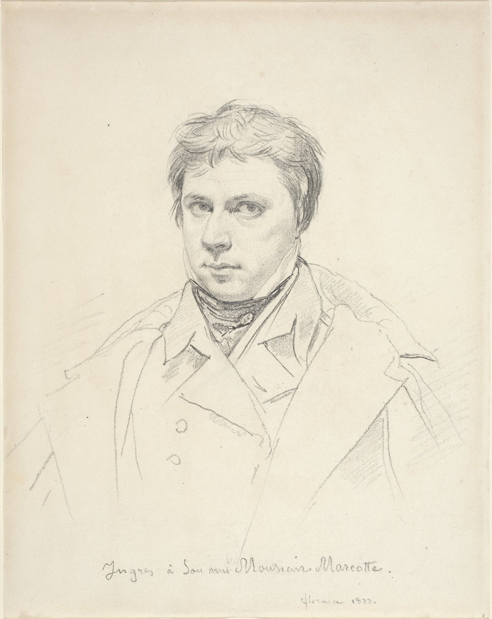 Otoportre by Jean Auguste Dominique Ingres