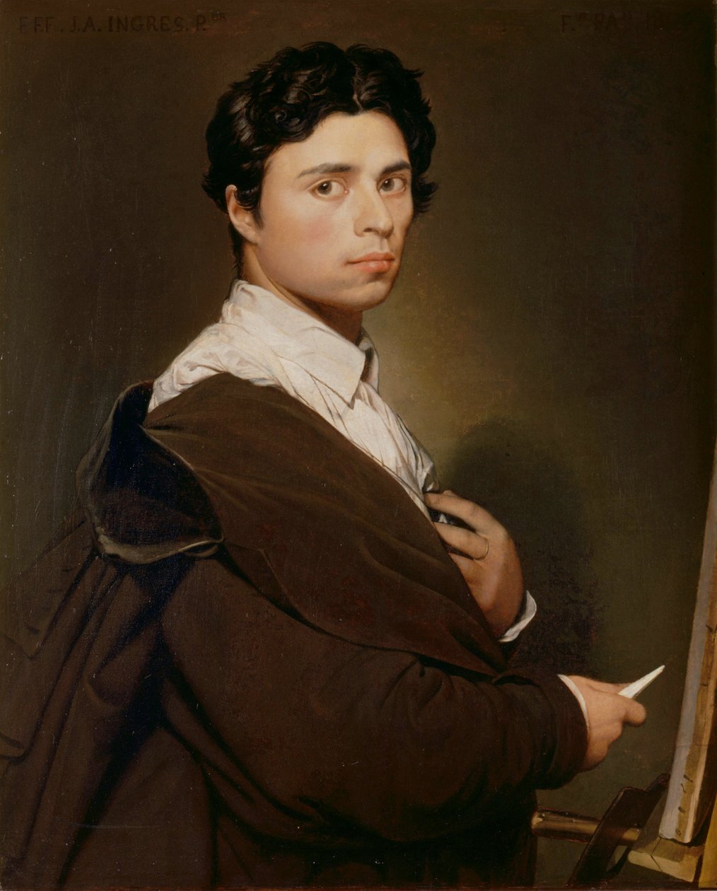 Otoportre, 1804 by Jean Auguste Dominique Ingres