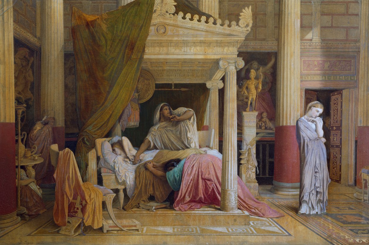Jean Auguste Dominique Ingres (1780-1867) tarafından Stratonice veya Antiochus