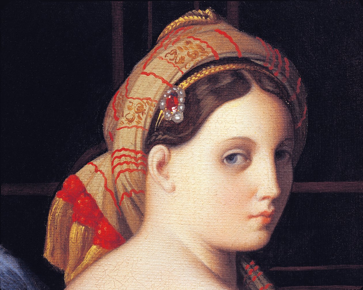 Odalık yüzü, Jean Auguste Dominique Ingres