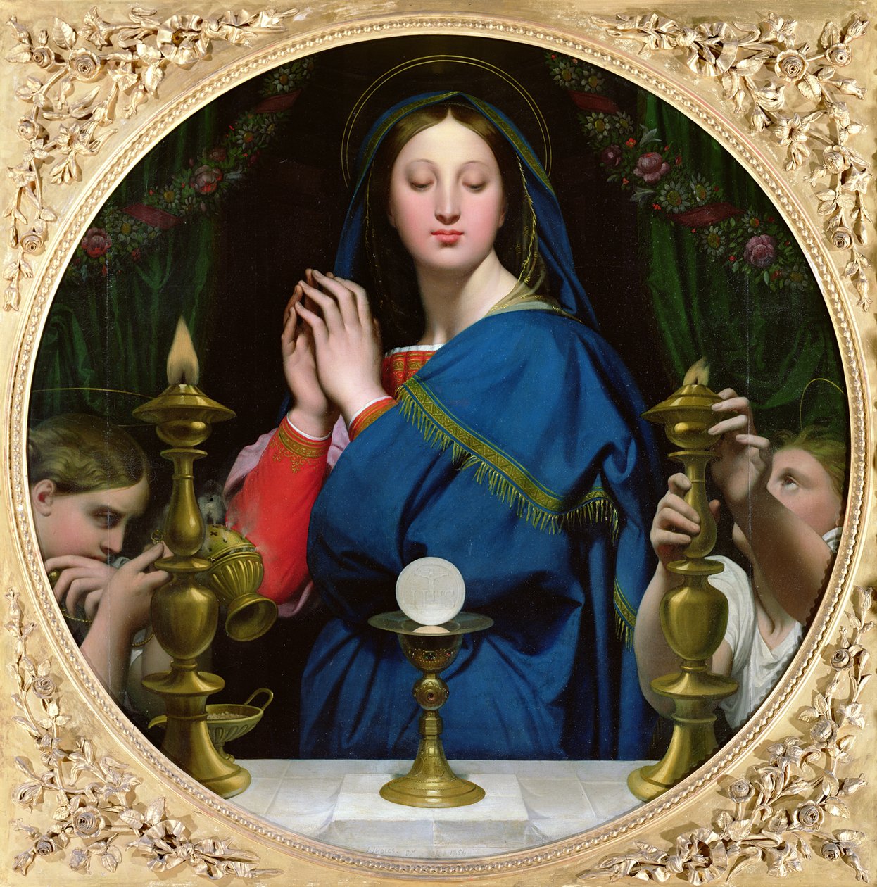 Ev Sahibinin Bakiresi, 1854 by Jean Auguste Dominique Ingres